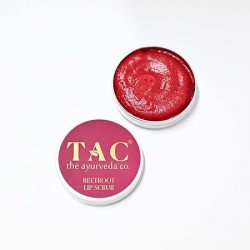 TAC The Ayurveda Co. Beetroot Lip Scrub for Dry & Chapped Lips
