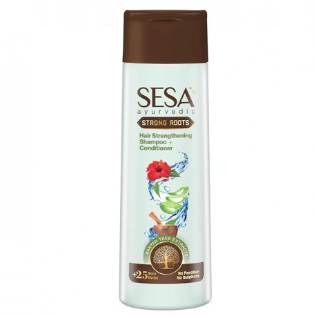 SESA Ayurvedic Strong Roots Hair Shampoo And Conditioner 200ml