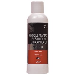 Morr F 5% - Bottle of 60ml Solution with Minoxidil and Finasteride