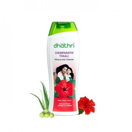 Dhathri Chemparathi Thaali to Cleanse Hair & Scalp, Natural Hair Shampoo For Soft Hair, Hibiscus Shampoo for Healthy