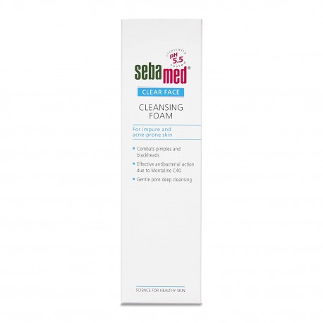 Sebamed Clear Face Cleansing Foam for Acne prone Skin 50 ml I