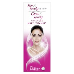 Glow & Lovely Advanced Multivitamin Face Cream, For Daily Use, Fades Dark Spots, Lighten Skin For Glowing, Matte Finish, 80 g