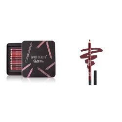 SWISS BEAUTY Bold Matt Lip Liner Set of 12 Long-lasting Non-drying 15gm