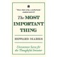 The Most Important Thing: Uncommon Sense for The Thoughtful Investor BOOK