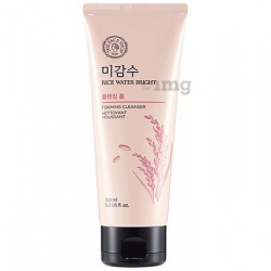 The Face Shop Rice Water Bright Foaming Cleanser, Face Wash For Glowing Skin & Even Skin Tone Cleanser Rice Water Bright