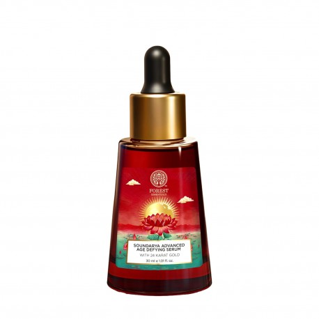 Forest Essentials Advanced Soundarya Age Defying Facial Serum with 24K Gold
