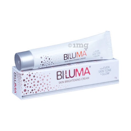 Biluma Skin Brightening Cream | For Even Skin Tone & Glow | Derma Care | Depigmenting & Skin Lightening Face Care Product 15 gm