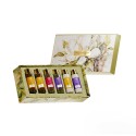 Forest Essentials Mini Delights Gift Box | 6-Piece Gift Set for Face, Hair & Body | Ayurvedic