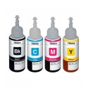 Refill Multicolor Pack of 4 Ink bottle for Epson