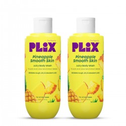 Pineapple 5% Lactic Acid Exfoliating Body Wash | For Dry & Tanned Skin Pack of 2