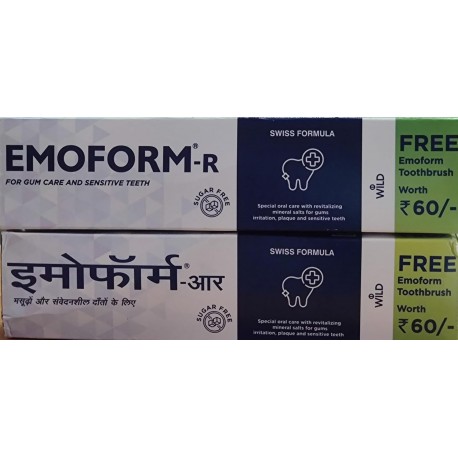 Emoform-R Emoform Plaque Removal Toothpaste 150gm Pack Of 2