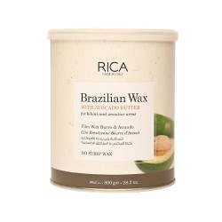Rica Brazilian with  AVOCADO BUTTER Stripless Painless Hair Removal Wax For Men & Women 800gm