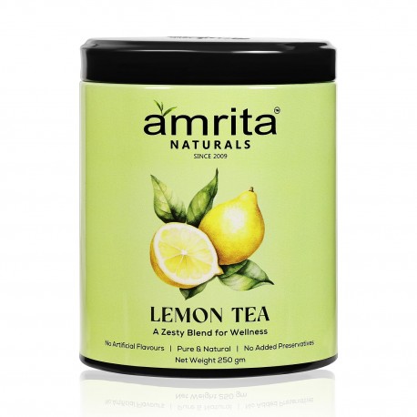 Amrita Naturals Lemon Herbal Tea 250g