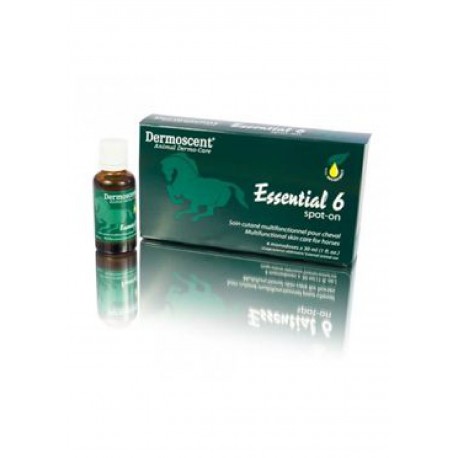 Essential 6 Spot-on for horses 4 Bottles of 30 ml