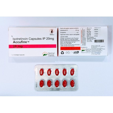Accufine 20mg Capsule 10 (Pack of 3)