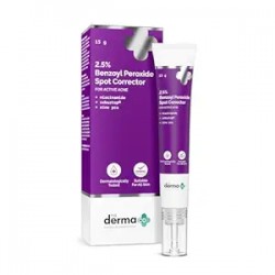 The Derma Co 2.5% Benzoyl Peroxide Spot Corrector (15ml) x 2