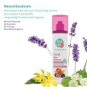 Best Life Natural Floral Mild Deodorant Unisex Body Spray