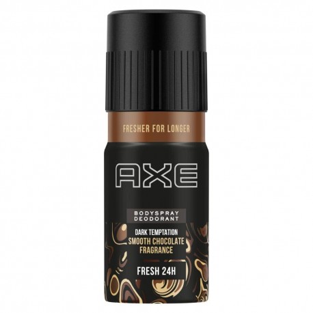 Axe Dark Temptation Long Lasting Smooth Chocolate Deodorant Bodyspray For Men 150ml