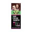 VIP Natural Hair Colour Shampoo, Brown 180 ml