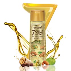 EMAMI 7 Oils in One Damage Control Hair Oil  (200 ml)