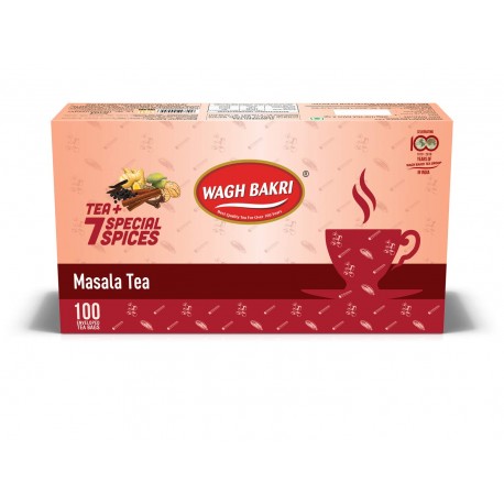 Wagh Bakri Masala Chai Tea Bags 200g