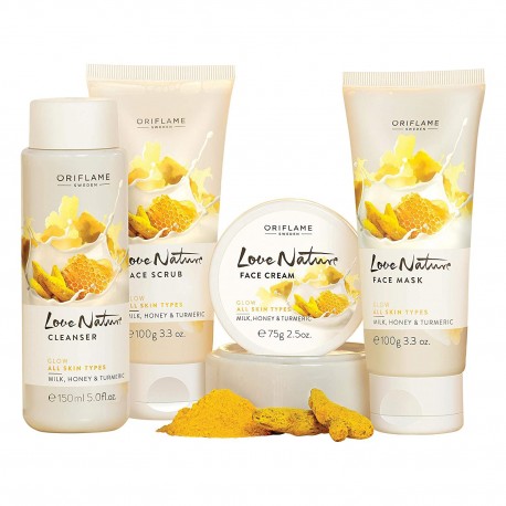 Oriflame Love Nature Fairness/Brightening Facial Kit