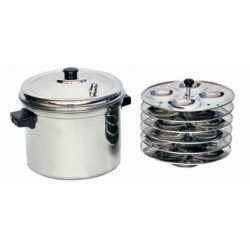 Rituraj Idly Pot Special Induction & Standard Idli Maker  (6 Plates , 24 Idlis )