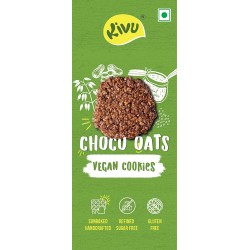 Kivu Choco Oats Vegan Gluten Free Cookies (Pack of 2) (300g)