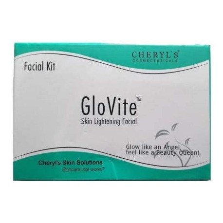 Cheryl's Glovite Skin Lightening Facial Kit (Pack of 5 Sachets) (15 g)