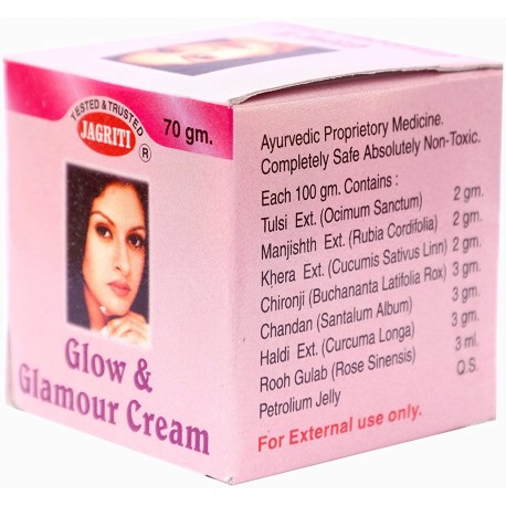 Khadi India Jagriti Glow & Glamour Cream 70gm