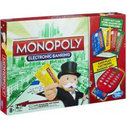 HASBRO GAMING Monopoly Electronic Banking 2-4 Players Board Game