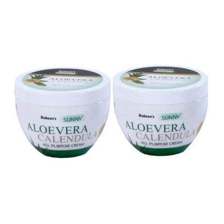 Bakson's Sunny Aloevera Calendula All Purpose Cream 250gm Pack of 2
