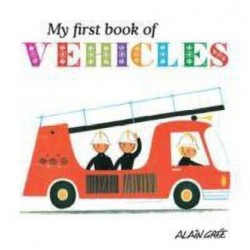 My First Book of Vehicles  (English, Board book)