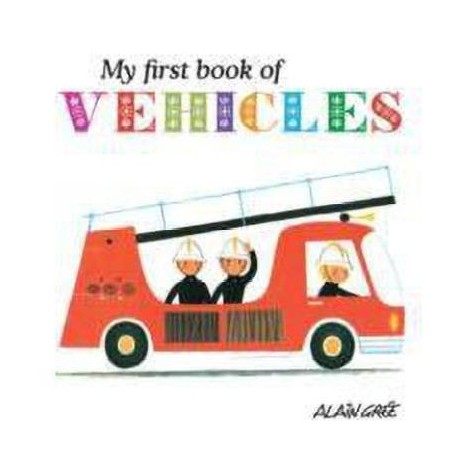 My First Book of Vehicles  (English, Board book)