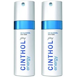 Cinthol Energy Deo Spray, 300ml (Pack of 2)