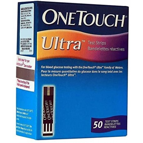 OneTouch Ultra Test Strips - 50 Counts