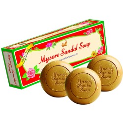 Mysore Sandal Soap - 150gm (Pack of 3)