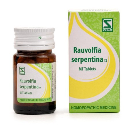 Dr Willmar Schwabe Rauwolfia Serpentina 1X Tablet 20 ml (Pack of 2)