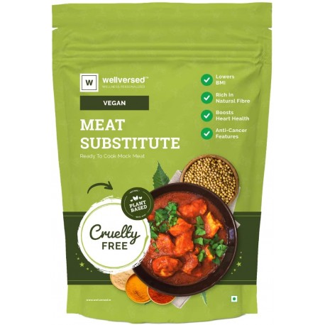 Wellversed Vegan Meat (200g) | Plant Based Protein Rich Mock Meat