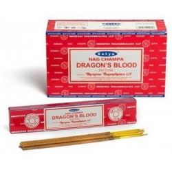 Satya Nag Champa Dragon's Blood Incense Stick Dragon's Blood (15gm X 12 box)