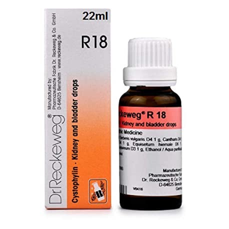 Dr. Reckeweg R18 Kidney And Bladder Drop (Pack Of 2)