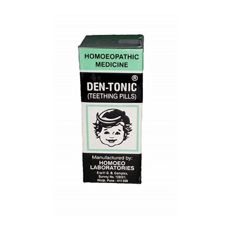 Homoeo Laboratories Den-Tonic Teething Pills 10gm ( pack of 2)