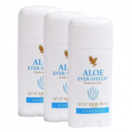 Forever Living Aloe Ever Shield Deodorant, 3 pack (3 x 3.25 oz)