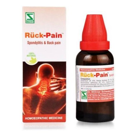 SCHWABE INDIA Ruck-Pain Drops 30 ml(pack of 3)