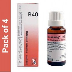 Dr. Reckeweg R40-Treatment Of Diabetes Drops  (4 x 22)