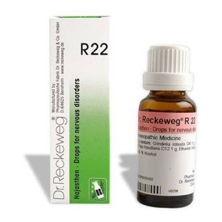 Dr. Reckeweg R22-Nervous Disorders Drops  22 ml( Pack Of 2)