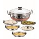 Copper Bottom Multi Purpose Kadai (Idli Maker,Dhokla and Patra Cooker)