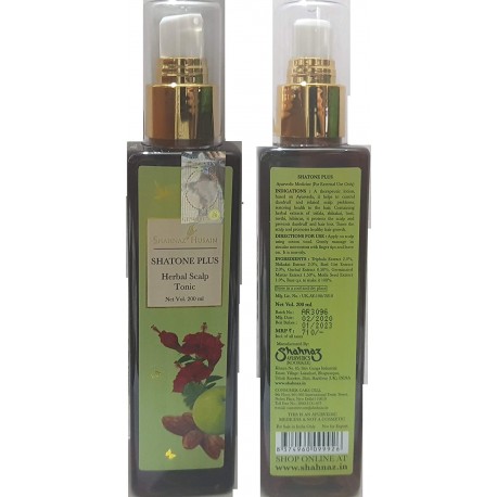 Shahnaz Husain Shatone Plus herbal scalp tonic, 200ml