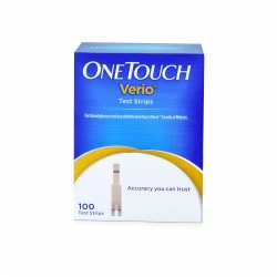 OneTouch Verio Test Strips 100 Count (Multicolor)
