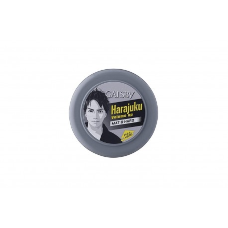 Gatsby Styling Wax Mat and Hard, 75g (Pack of 2)